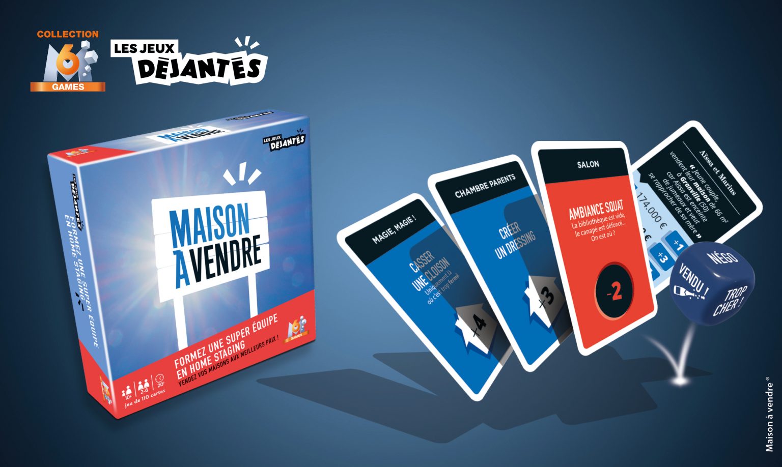 Jeux Déjantés Collection M6 Games - France Cartes Cartamundi