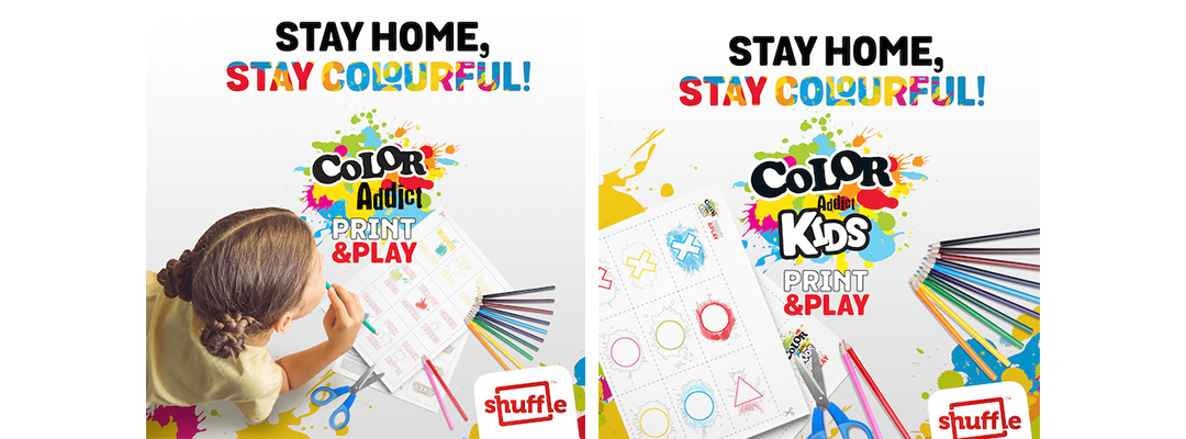 Color Addict : jeux à imprimer gratuitement - France Cartes Cartamundi